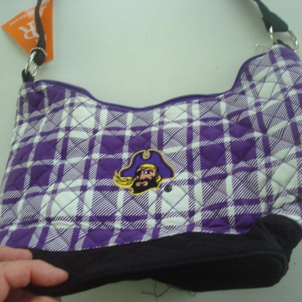 EAST CAROLINA BUCCANEERS 13X7 PURSE BAG VINTAGE